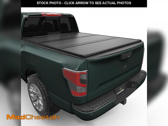 Lot 74-12160434 - AUTOSAVER88 FRP Hard Tri-fold Truck Bed Tonneau Cover Compatible with Nissan Frontier 2005-2025 5 ft...