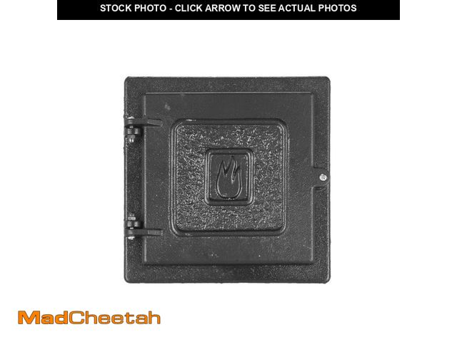 Lot 74-12746629 - Liberty Foundry 8 in. Black Clean Out Door - UNUSED