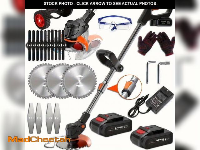 Lot 74-12486445 - Cordless Lithium Battery Handheld Lawn Mower - Portable, Multifunctional, And Effortless Cutting for...