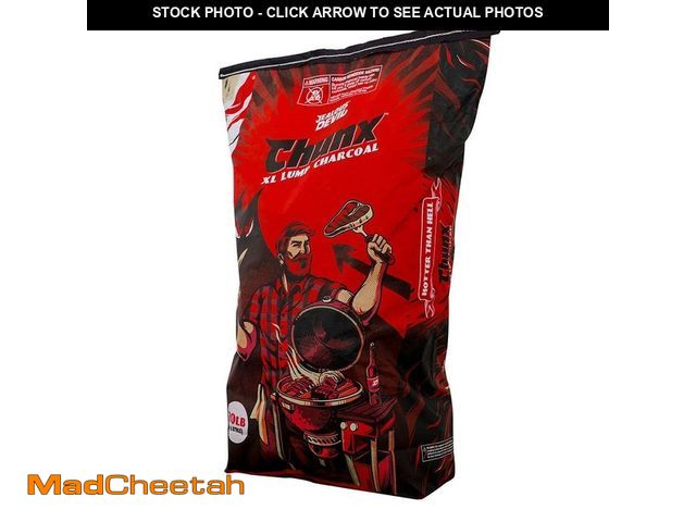 Lot 74-13049934 - JEALOUS DEVIL 20 lbs. Chunx XL Lump Grill Charcoal All Natural Hardwood - UNUSED
