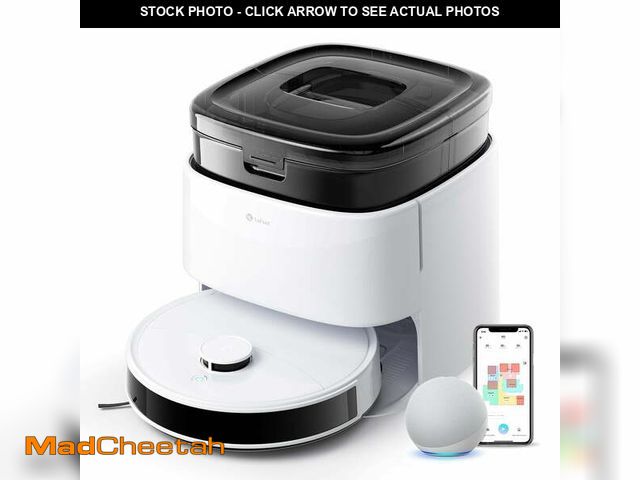 Lot 74-12648531 - Lefant M3 Robot Vacuum and Mop, 12,000Pa Suction, All-in-One Base Station, Anti-Tangle Brushes &amp;...