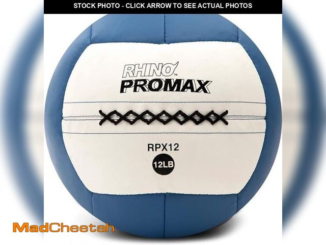 Lot 74-12365833 - Champion Sports Rhino Slam Ball, 4-30 lb. Non-Slip Grip, Weightlifting, Crossfit, Home Gym, Fitness,...