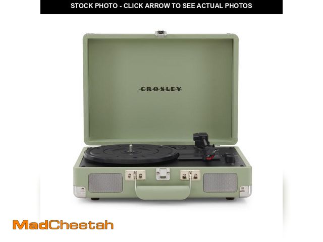 Lot 74-12525762 - Crosley Cruiser Premier Vinyl Record Player with Speakers and Bluetooth - Audio Turntables - UNUSED