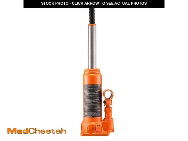 Lot 74-14246401 - SKYSHALO Hydraulic Bottle Jack, 4 Ton (8818.4 lbs. )Capacity,7.3-13.8 In.Lifting Range, Heavy Duty W...
