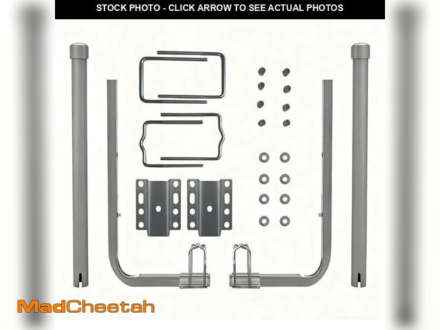 Lot 74-13926893 - Boat Trailer Guide-ons, 40"/48" Adjustable, 2PCS Rustproof Electro-Galvanized Steel Trailer Guide on...