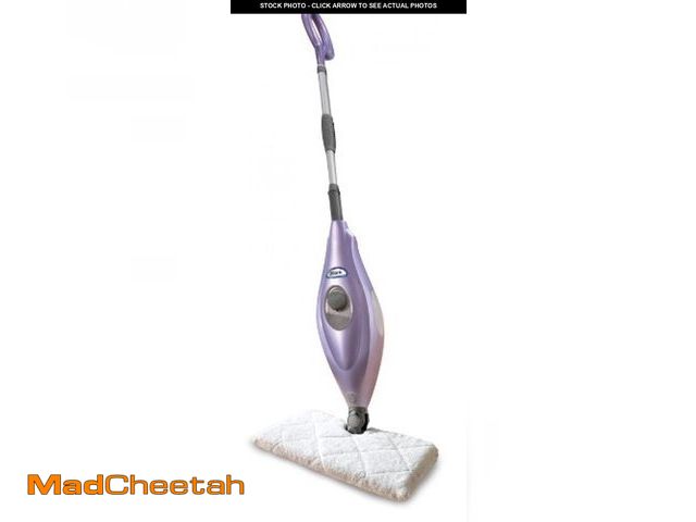 Lot 74-11722098 - Shark S3501 Steam Pocket Mop Hard Floor Cleaner, With Rectangle Head and 2 Washable Pads, Easy Maneu...