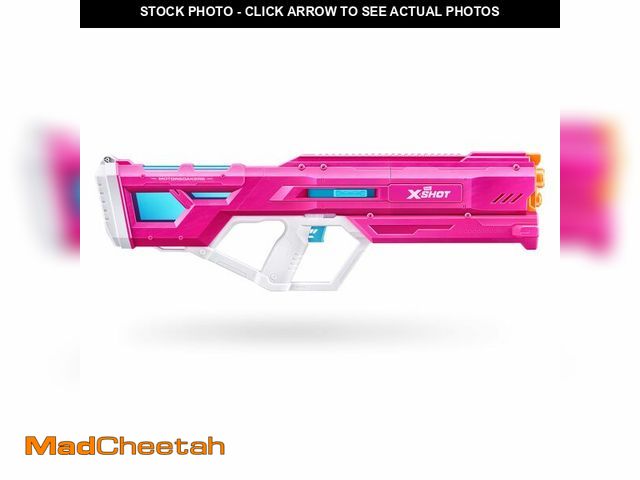 Lot 74-13803531 - XSHOT Water Hydra Pulse Motor Soakers Pink Skin by ZURU, Motorised Water Blaster, Fills with Water i...