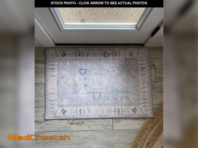 Lot 74-12306393 - Fame Rugs Modern Oushak Rug. Vintage Turkish Oriental Inspired Small Area Rugs. Doormat Luxury Livin...