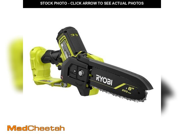 Lot 74-14083781 - RYOBI ONE+ HP 18V Brushless 8 in. Battery Compact Pruning Mini Chainsaw (Tool Only) - UNUSED