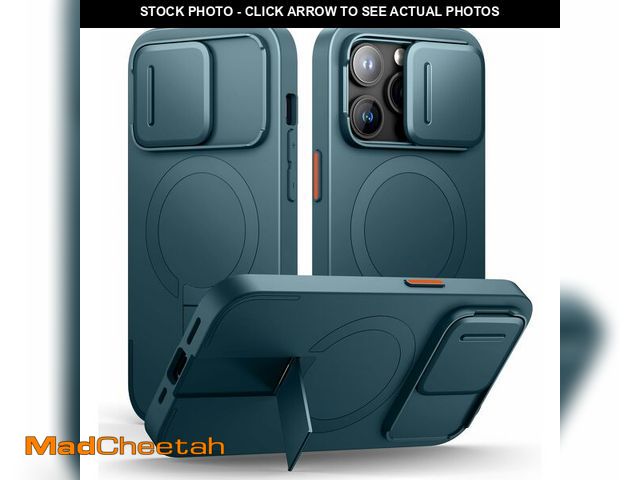 Lot 74-13996495 - SURITCH for iPhone 14 Pro Case with Magnetic Camera Slide Cover and Adjustable Kickstand, Compatible...