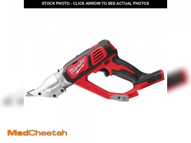 Lot 74-12377177 - Milwaukee M18 18-Volt Lithium-Ion Cordless 18-Gauge Double Cut Metal Shear (Tool-Only) - UNUSED