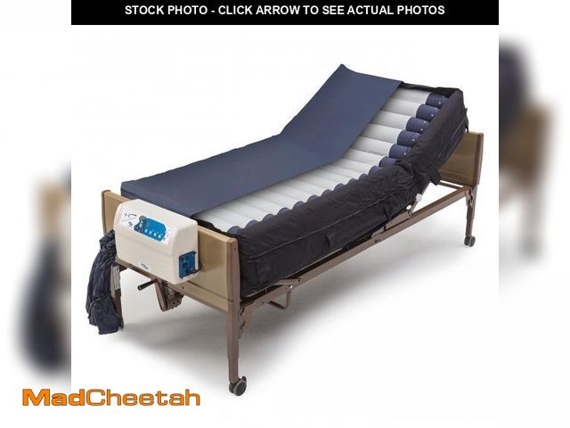 Lot 74-12200979 - Invacare microAIR Lateral Rotation Low Air Loss Mattress System, 600 lb. Weight Capacity, MA900 - UN...