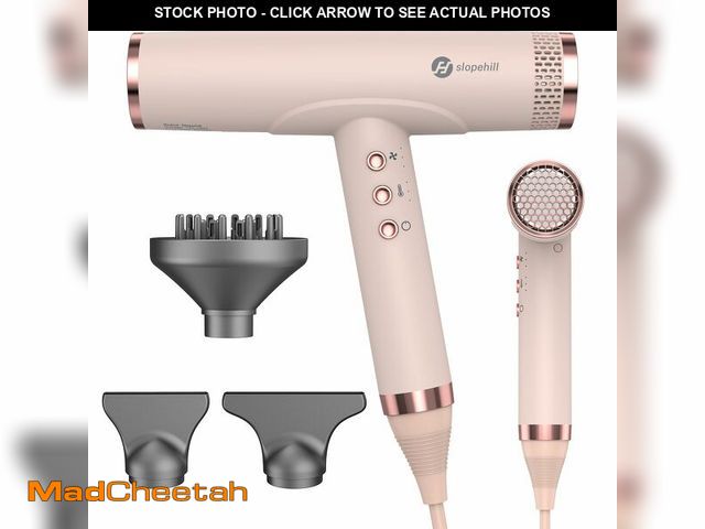 Lot 74-13630148 - slopehill Professional Ionic Hair Dryer, High-Speed Blow Dryer with Brushless Motor for Salon Use, L...