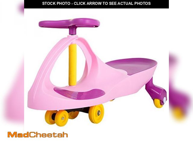 Lot 74-12138150 - Wiggle Car - Ride on Toy for Ages 3 and Up - Toddler Ride on Toys with no Batteries, Gears, or Pedal...