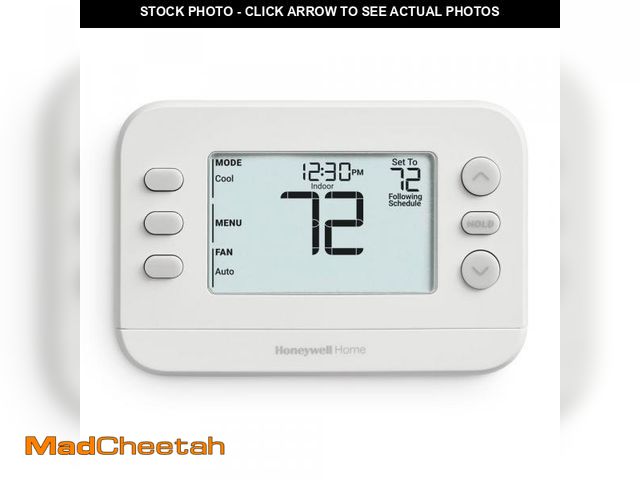 Lot 74-12413991 - Honeywell Home X2P Programmable Thermostat, Single-Stage, 1-Heat/1-Cool, 5-2 Day Schedule - UNUSED