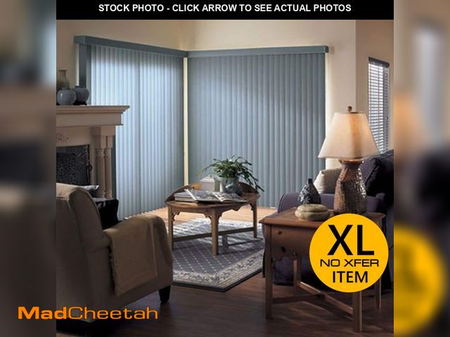 Lot 74-12829454 - Bali Vinyl Cordless Vertical Blinds - USED