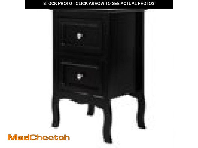 Lot 74-12479915 - FCH Wooden Nightstand End Side Table With 2-Drawer, Country Style Furniture - UNUSED