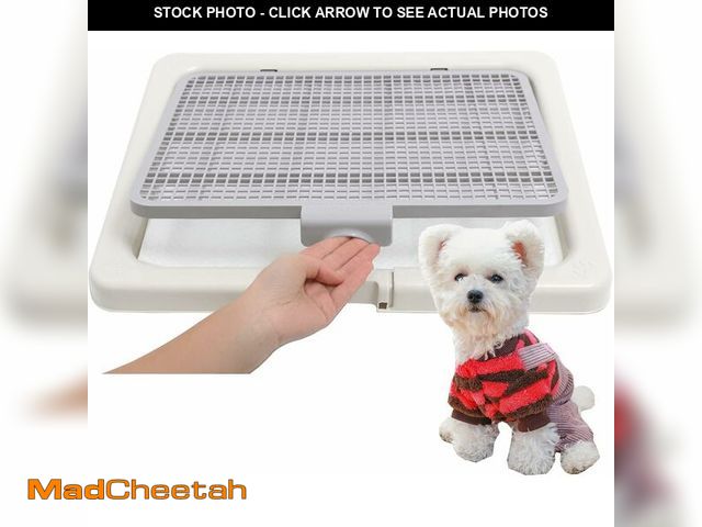 Lot 74-13710539 - Smart Paws Corgi Potty Training Toilet,French Bulldog Training Tray,Pet Pads Holder,Dog Toilet 65X52...