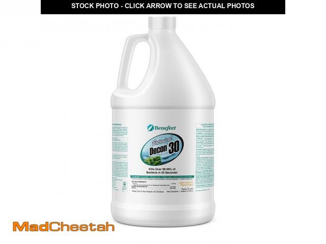 Lot 74-12532932 - Benefect Botanical Decon 30 Disinfectant Cleaner - All Natural Formula for Effective Cleaning Power ...