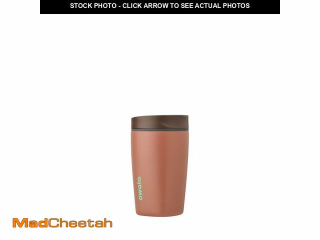Lot 74-14051480 - Owala SmoothSip Slider Insulated Stainless Steel Coffee Tumbler, Reusable Iced Coffee Cup, Hot Coffe...