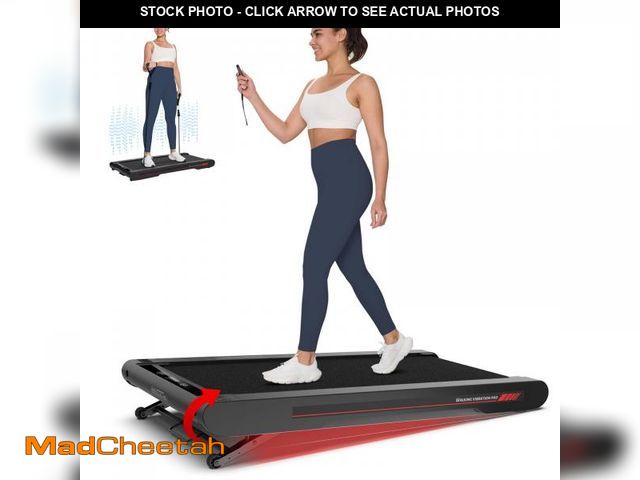 Lot 74-12201534 - Sperax Walking Vibration Pad with Manual Incline,Under Desk Treadmill for Home,4 in 1 Vibration Plat...