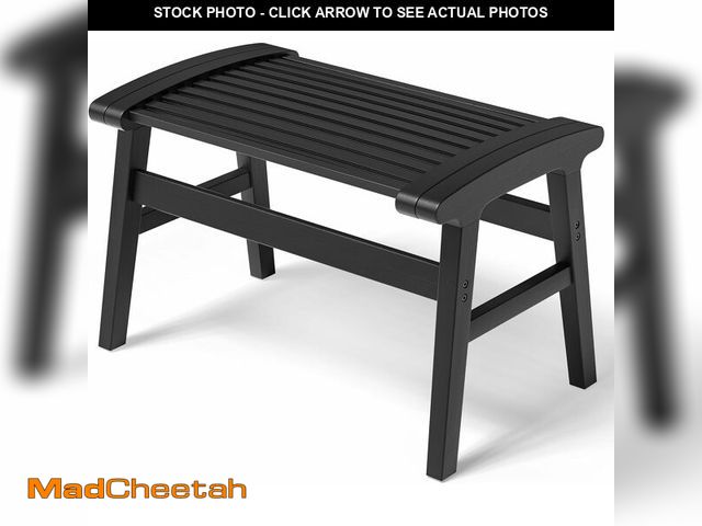 Lot 74-13710506 - Shower Chair for Insider Shower, Bamboo Shower Bench with Big Soft Surface Waterproof Nonslip Shower...