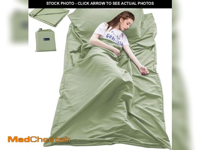 Lot 74-12331720 - Sleeping Bag Liner Travel Sheets for Hotel Camping Sheets Travel Bed Sheets for Hotel Lightweight Si...