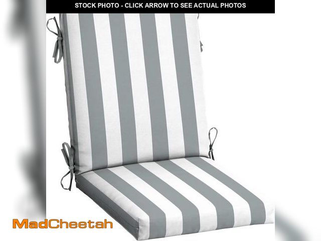 Lot 74-12146045 - Arden Outdoor Dining Chair Cushion, 20 in x 20 in, Weather-Proof, Rain-Proof, Fade Resistant Patio C...