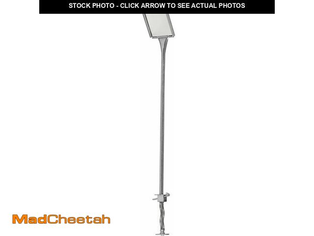 Lot 74-14061924 - MAG-MATE 317 Flip Glass Inspection Mirror, Flexible Stainless Steel Shaft, Locking Hinged Mirror, Re...
