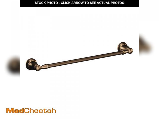 Lot 74-12086940 - MOEN Banbury 18 in. Towel Bar in Mediterranean Bronze - USED