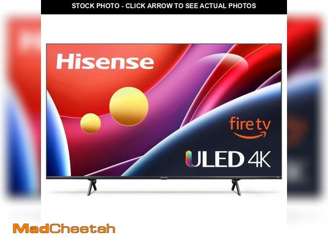 Lot 74-12156969 - Hisense 58-Inch Class U6HF Series ULED 4K UHD Smart Fire TV (58U6HF) - QLED, Full Array Local Dimmin...