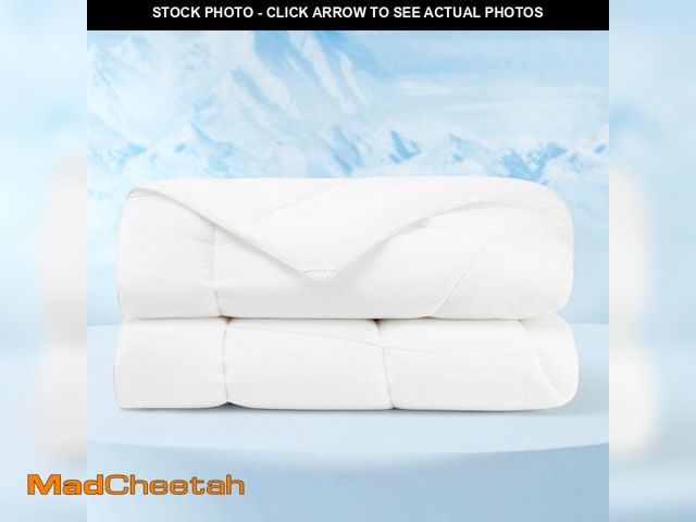 Lot 74-12047894 - Bedsure Cooling Comforter Oversize King - Cooling Blankets for Hot Sleepers, Lightweight Comforter f...
