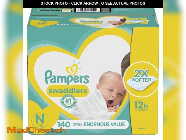 Lot 74-12423922 - Swaddlers Sensitive Disposable Diapers - Size 0 - 140ct - UNUSED