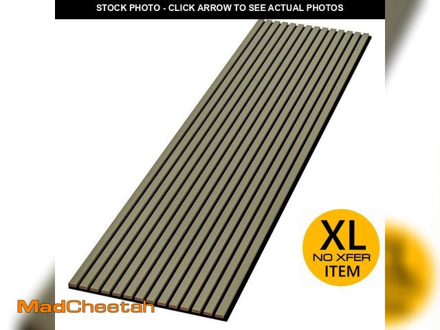 Lot 74-12898573 - Ejoy 94 in. x 12.6 in. x 0.8 in. Acoustic Vinyl Wall Cladding Siding Board in Alamosa Green (Set of ...