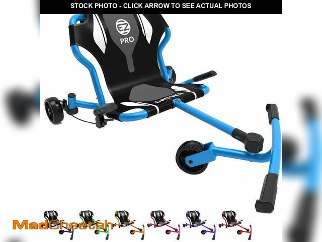 Lot 74-14324224 - EzyRoller Kid Adult 10+ Years Push &amp; Pedal Ride-On, Blue, 37.00 x 27.00 x 23.00 Inches, 18 lbs -...