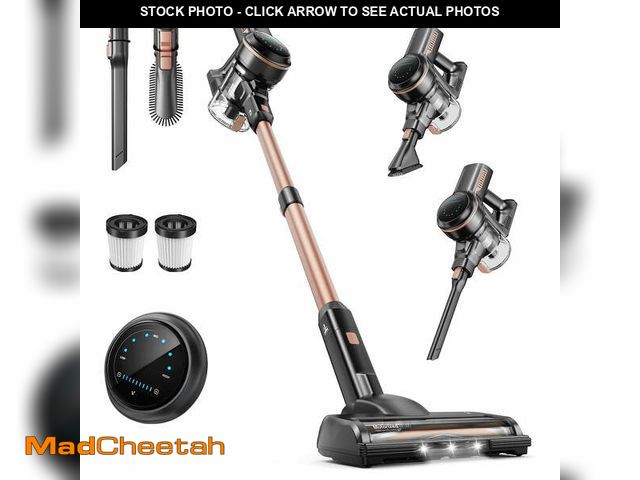 Lot 74-14371314 - INSE 32Kpa Cordless Vacuum Cleaner with Brushless Motor, 6 in 1 Stick Vacuum Lightweight for Hard Fl...