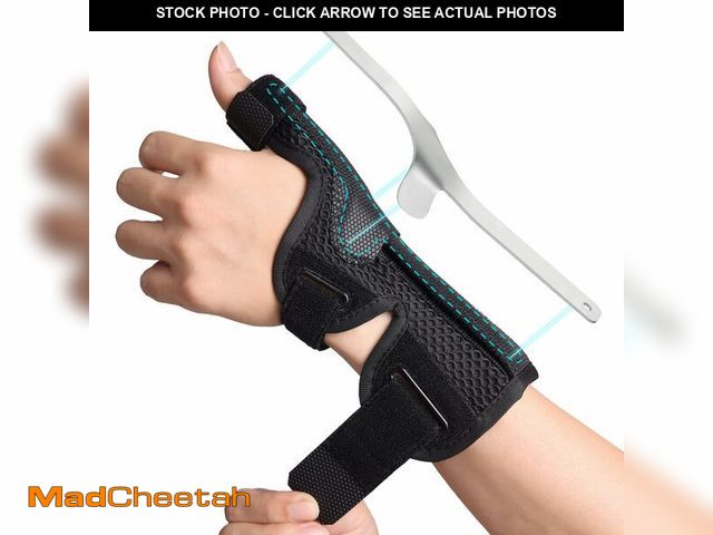 Lot 74-14266497 - DrFinger Thumb Brace Spica Splint for Right &amp; Left Hand, De Quervain's Tenosynovitis Splint, Bre...
