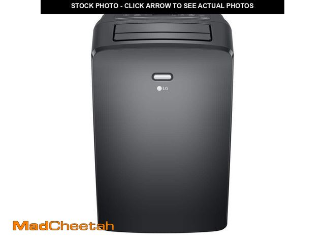 Lot 74-12559337 - (MISSING ACCESSORIES) LG 8,000 (DOE) BTU 115-Volt Portable Air Conditioner Cools 350 Sq. Ft. with De...