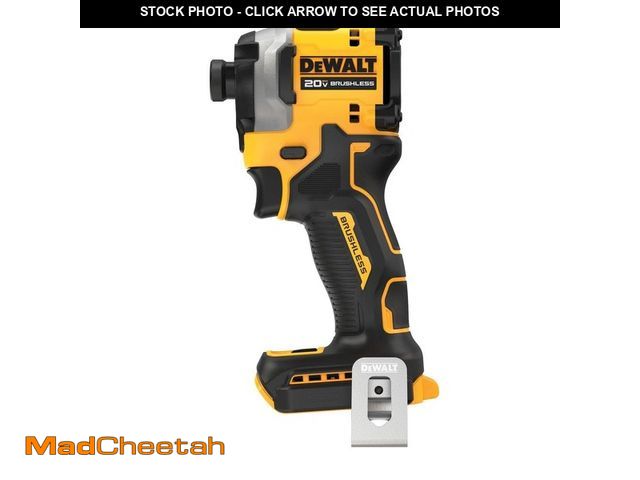 Lot 74-12675182 - DEWALT ATOMIC 20V MAX Cordless Brushless Compact 1/4 in. Impact Driver (Tool Only) - UNUSED