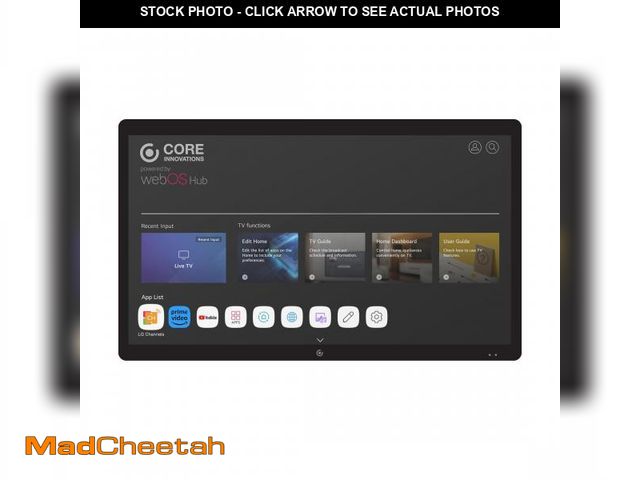 Lot 74-12166365 - Core Innovations 4K UHD LED 43" Outdoor IP54 Weatherproof webOS Smart TV for Partial Sun with Compat...