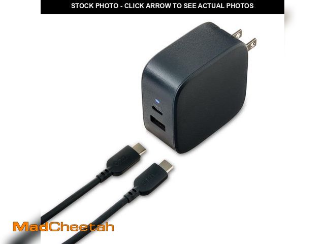 Lot 74-12536184 - onn GAN 65W 12W Laptop charger Compatible for Apple, Dell, HP, Asus, Acer, Lenovo, Samsung, Sony ,Gr...