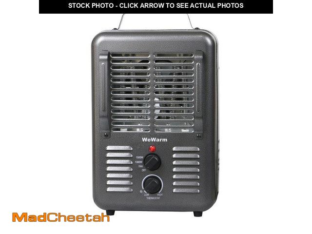 Lot 74-13691545 - *MISSING HANDLE/KNOB* DELUXE MILKHOUSE UTILITY HEATER *MISSING HANDLE/KNOB*  - USED