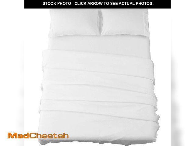 Lot 74-14064789 - SONORO KATE Bed Sheet Set Super Soft Microfiber 1800 Thread Count Luxury Egyptian Sheets 16-Inch Dee...