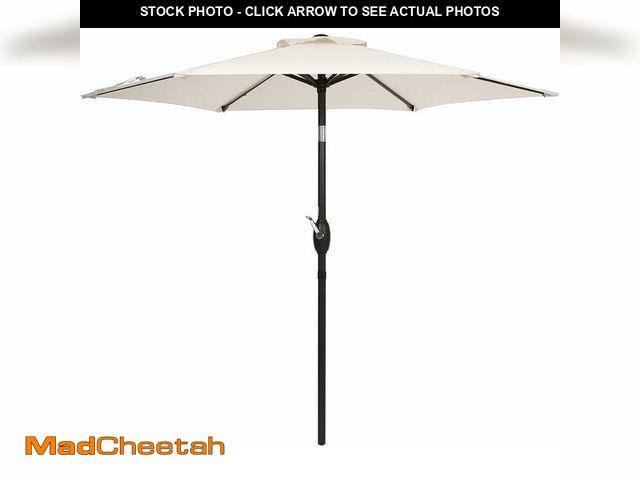 Lot 74-14284455 - Bonosuki 7.5ft Outdoor Umbrella Patio Umbrella 2-Year-Non-Fading Steel umbrella outdoor patio with P...