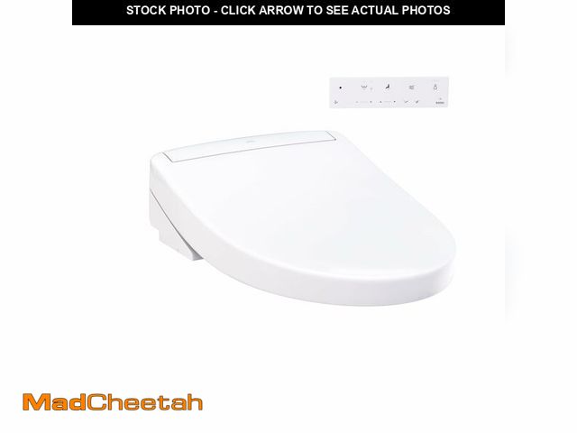 Lot 74-13580633 - TOTO WASHLET S5 Electronic Bidet Toilet Seat with Instantaneous Water Heating, PREMIST and EWATER+ W...