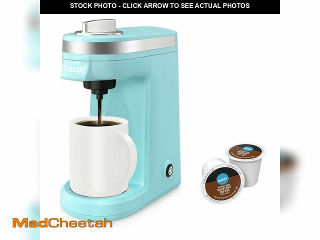 Lot 74-14145954 - CHULUX Mini Coffee Maker for K Capsule, Single Serve Coffee Maker for One Cup Americano, Lightweight...