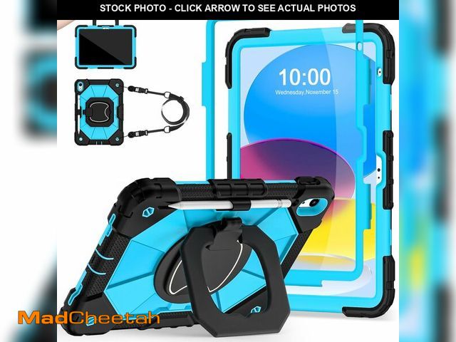 Lot 74-14264701 - Auizotl Case for iPad (A16)11th /10th Generation 11/10.9 Inch 2025/2022 with Screen Protector Rotati...