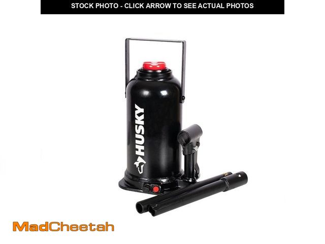 Lot 74-14449255 - Husky 20-Ton Welded Bottle Jack HPL20BW-ZDT-TH - USED