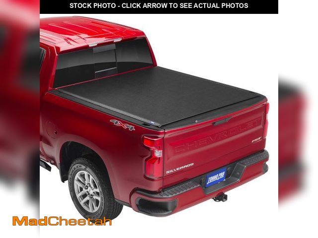 Lot 74-12419129 - Tonno Pro Lo Roll, Soft Roll-up Truck Bed Tonneau Cover | LR-1105 | Fits 2020 - 2023 Chevy/GMC Silve...