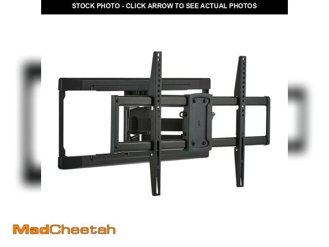Lot 74-12533615 - onn Full Motion TV Wall Mount for 50" to 86" TVs, UL Listed, swivel Â±45Â°, up to +15/-15Â°Tilting -...